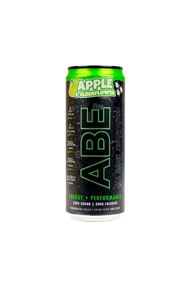 An Abe Energy + Performance Apple & Elderflowr 330 Ml