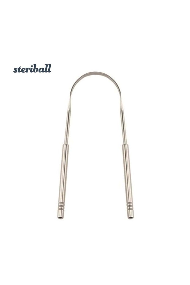 Steel Tongue Scraper - Tongue Scraper