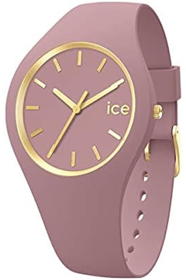 ICE-WATCH - ICE glam brushed Fall rose - Women's wristwatch with silicon strap