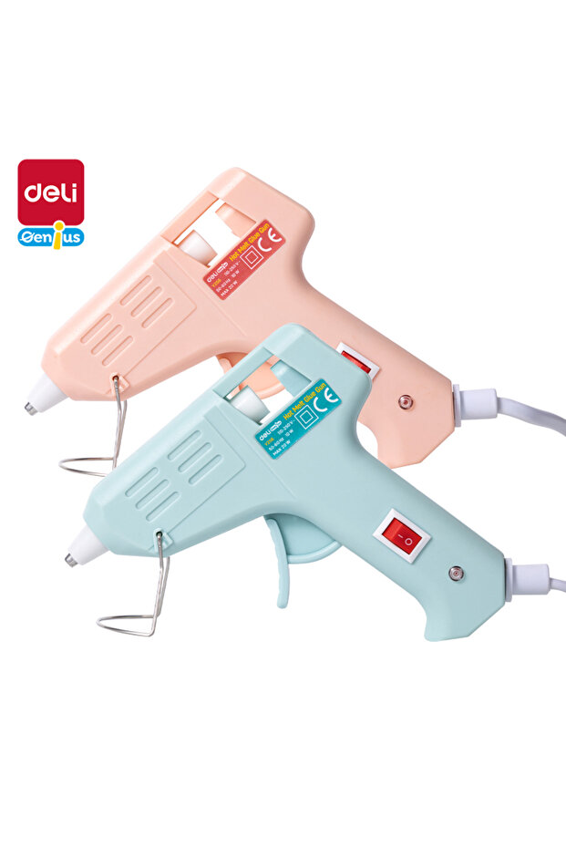 EY256 20W Glue Gun, 1 piece Pink/Blue – Ideal for DIY, Crafting, and Repairs