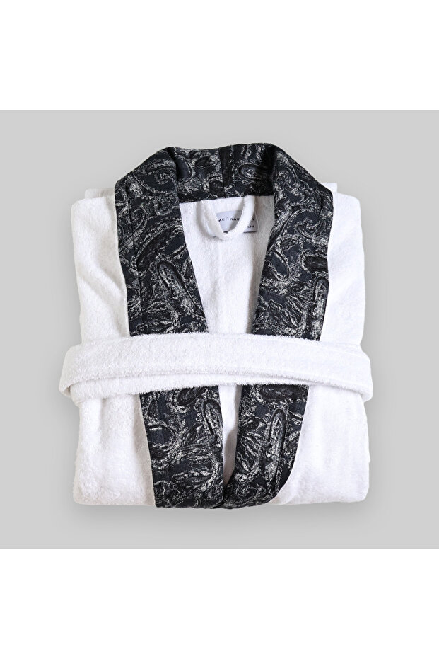 رداء حمام ومنشفة للرأس - 4