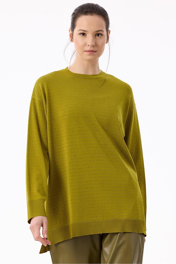 Taş Baskılı Rayon Tunik ASİT - 1