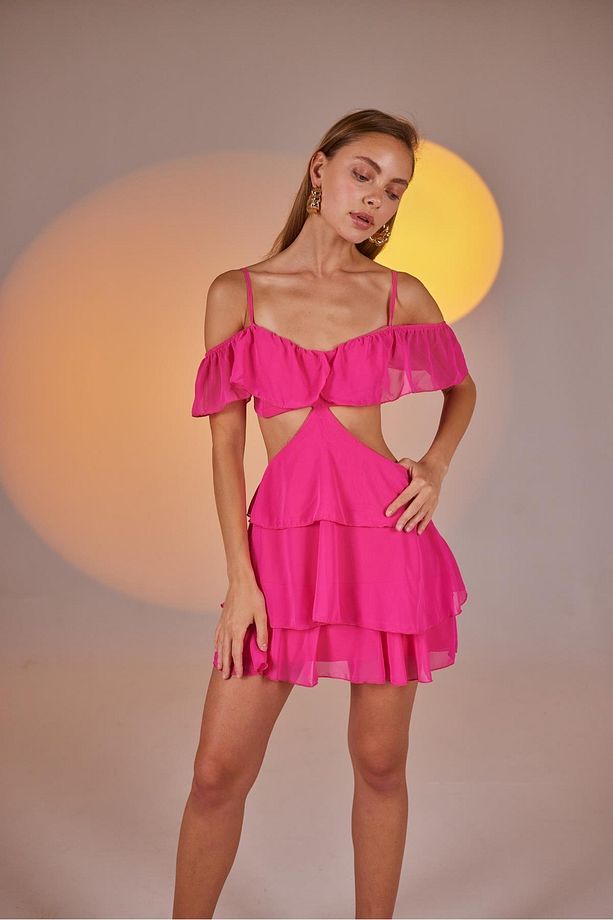 Ruby Elbise Pembe - 1