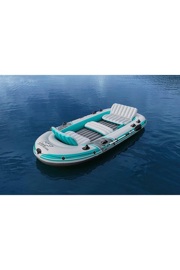 Hydro-Force 5 Kişilik Şişme Bot Sal Seti Pompa Kürek Full Set Deniz Ve Göl İçin - 5