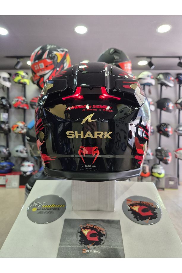 Skwal İ3 Venum Kapalı Kask-KRQ - 4