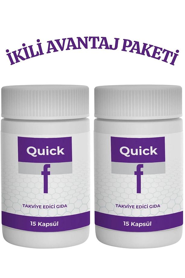 F (Fit) 15'li 2 Kutu Caps (30 Kapsül) - 1