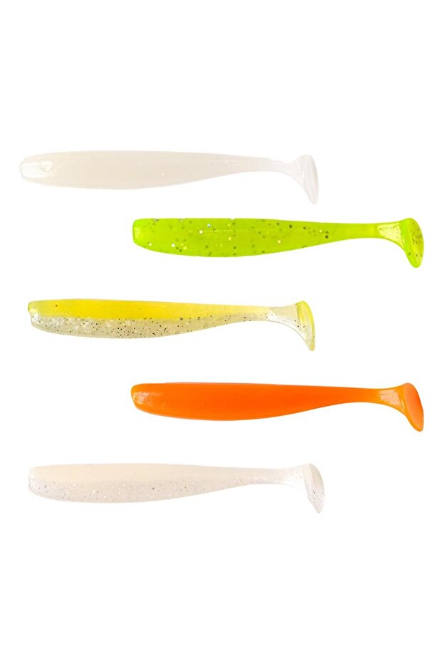 Slim Shaker 7.6cm Silikon Yem 9 Adet - 1