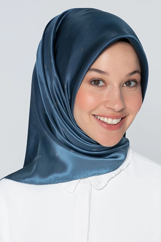 سلسلة الحنين وشاح حريري من نسيج قطني طويل 8338 04