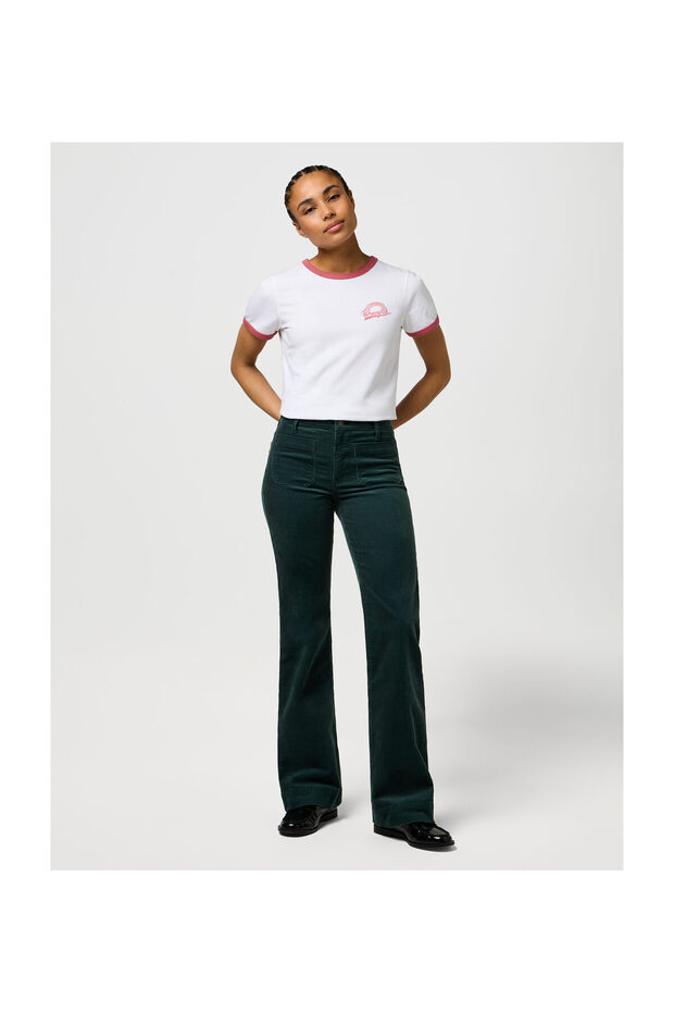 TRIČKO RINGER, SVĚTLÉ BÍLÉ - 8