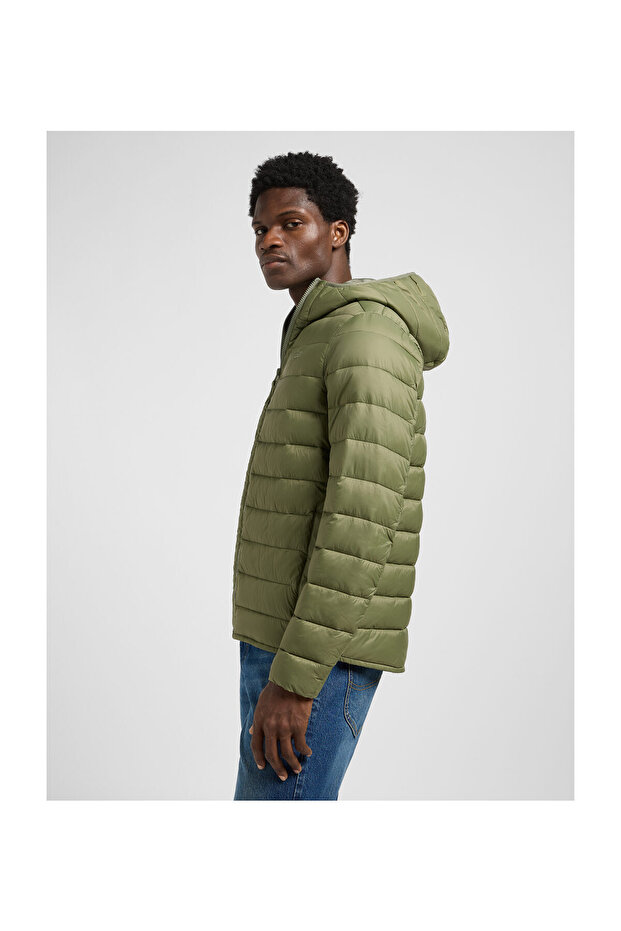 Mercantile Green Puffer Jacket - 5