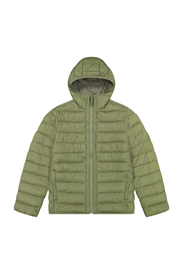 Mercantile Green Puffer Jacket - 3