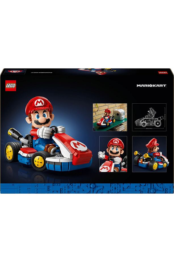 ® Super Mario: Mario Kart – Mario ve Standard Kart 72037 - 18+ Model Yapım Seti (1972 Pr) - 5