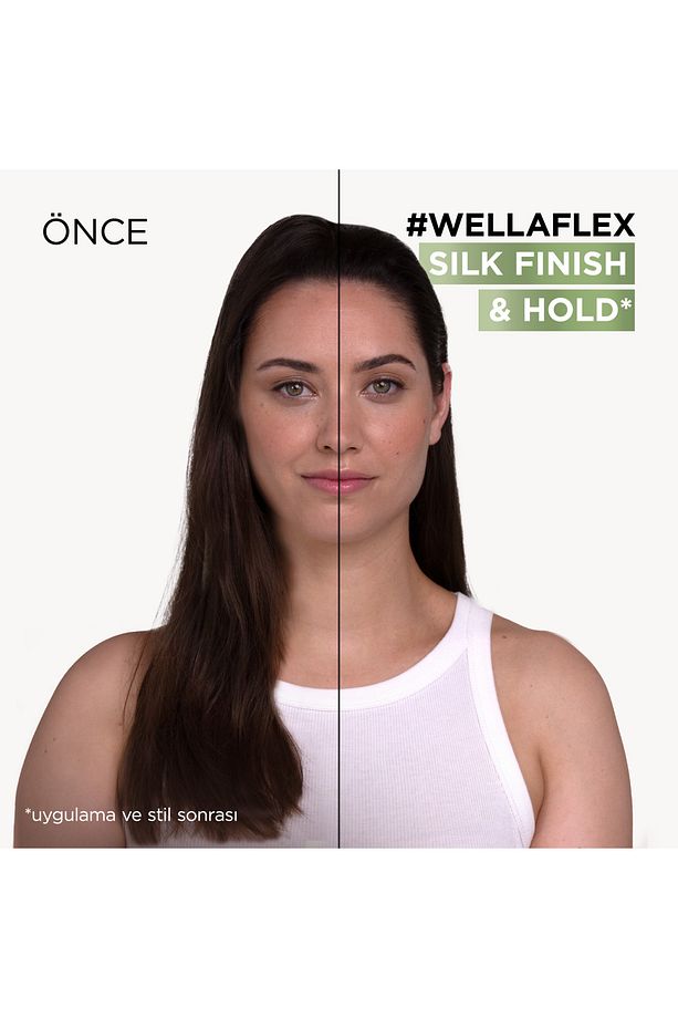 Wellaflex Silk Finish Hold İpeksi Bitiş ve Tutuş Sağlayan Saç Spreyi Ultra Strong Hold 250 ml 5/5 - 5
