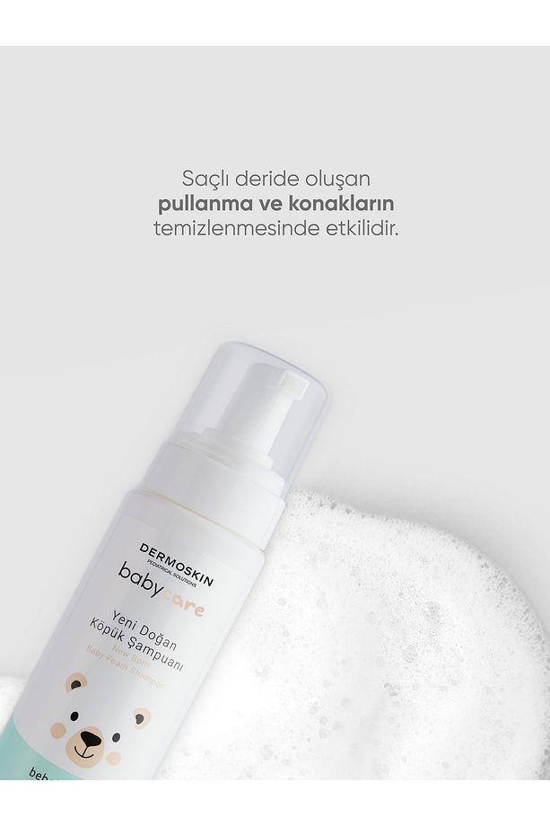 Bitkisel Bebek Yenidoğan Köpük Şampuanı | Probiyotikli Koruma Sistemi 200 ml - 2