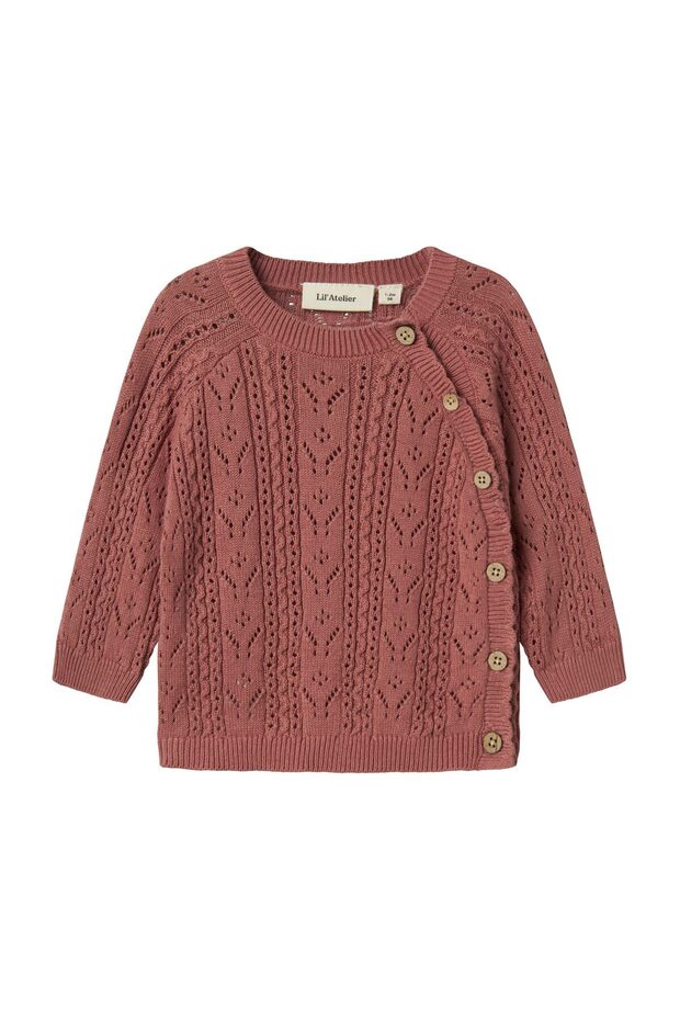 NBFKAJSA LS WRAP KNIT LIL - 4