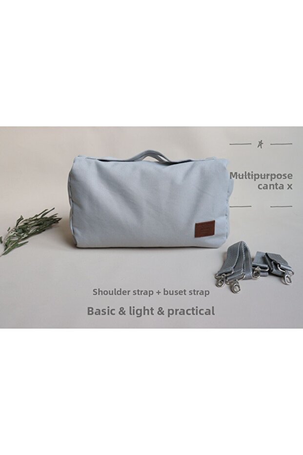 Multi-Purpose Organizer Bag -Grey-