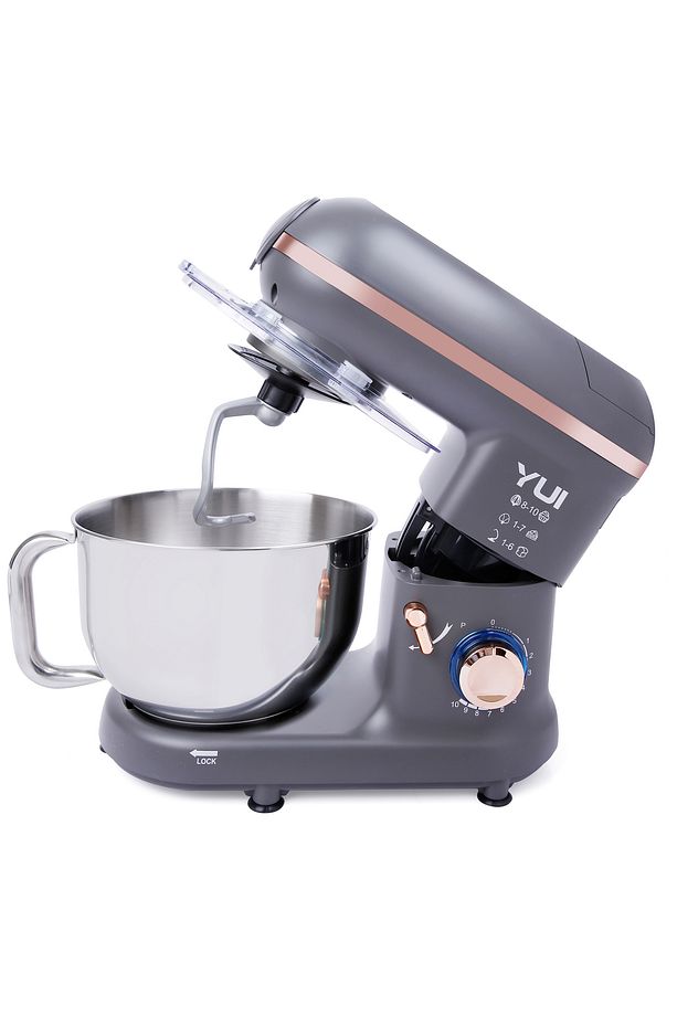 M120 Multi-fonksiyonel 3'ü Bir Arada Stand Mikser Kıyma Setli Ve Blender Özellikli Gri/Rose Gold - 4