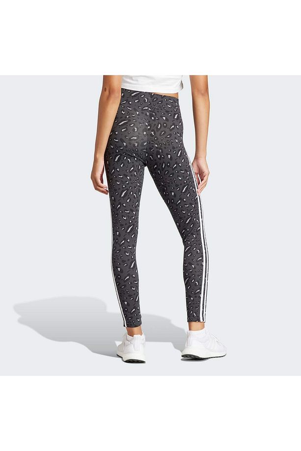 Essentials 3-stripes Animal Print Tayt - 2