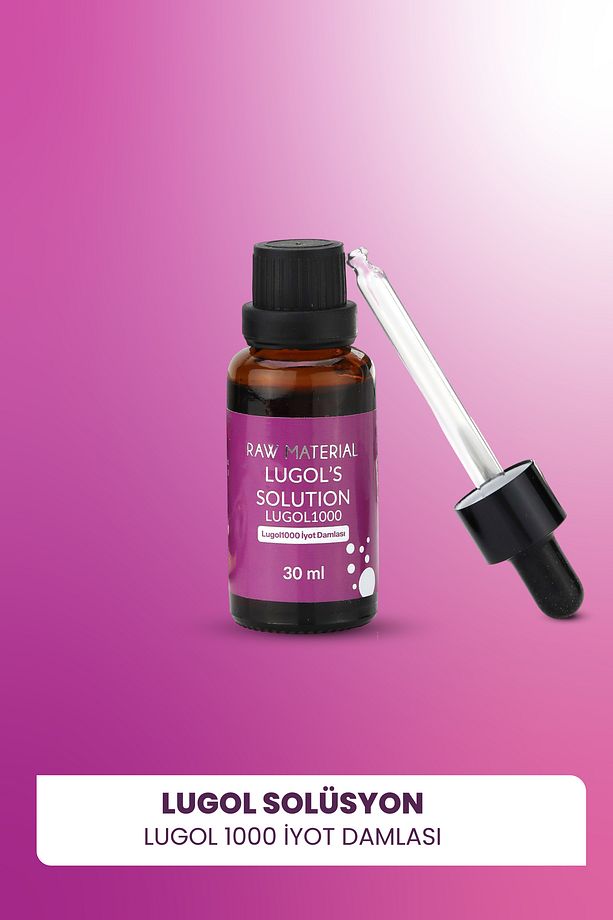 Material Lugol Solüsyon 1000 Iyot Damlası 30 ml - 4