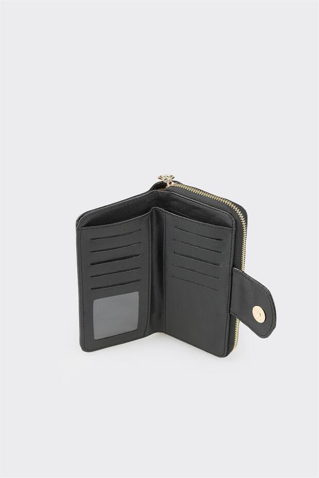 Siyah Kadın Cüzdan - 2