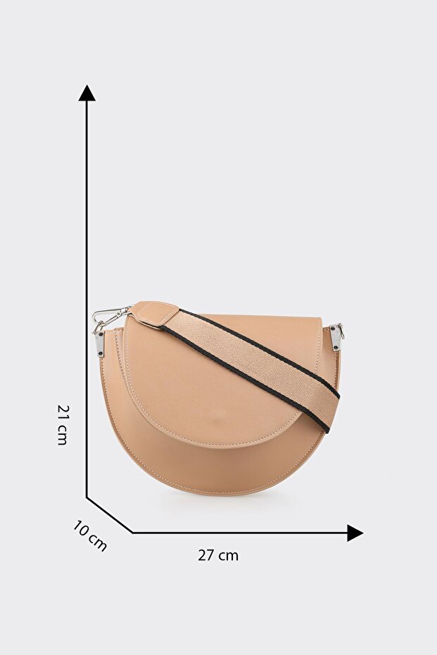 Bej Kadın Çapraz Çanta - 6