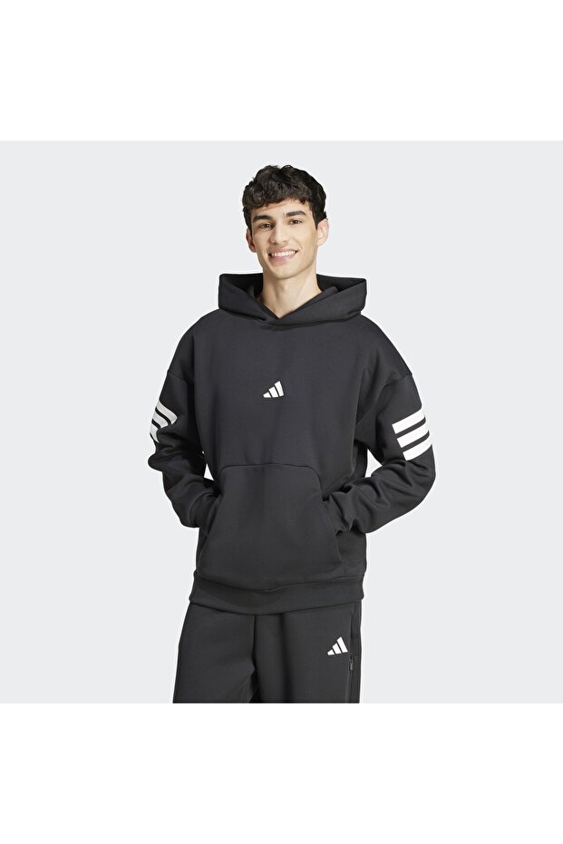 Future Icons 3-stripes Kapüşonlu Üst - 1