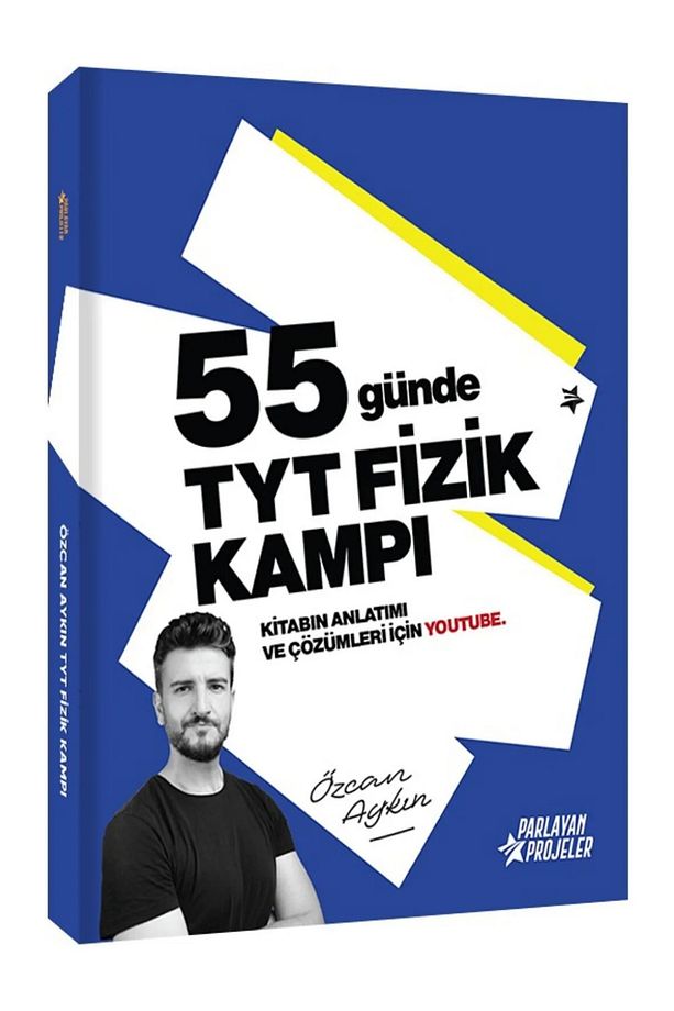 Özcan Aykın 2026 55 Günde Tyt Fizik Kampı Video Ders Takip Kitabı Ve Aydın Tyt Fizik Deneme - 2