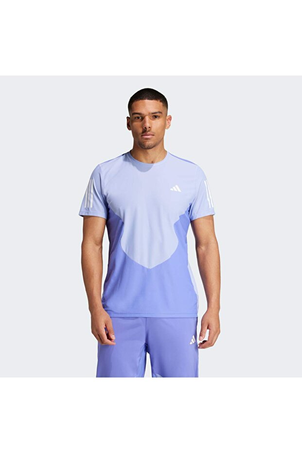 Own the Run Colorblock AEROREADY Tişört - 1