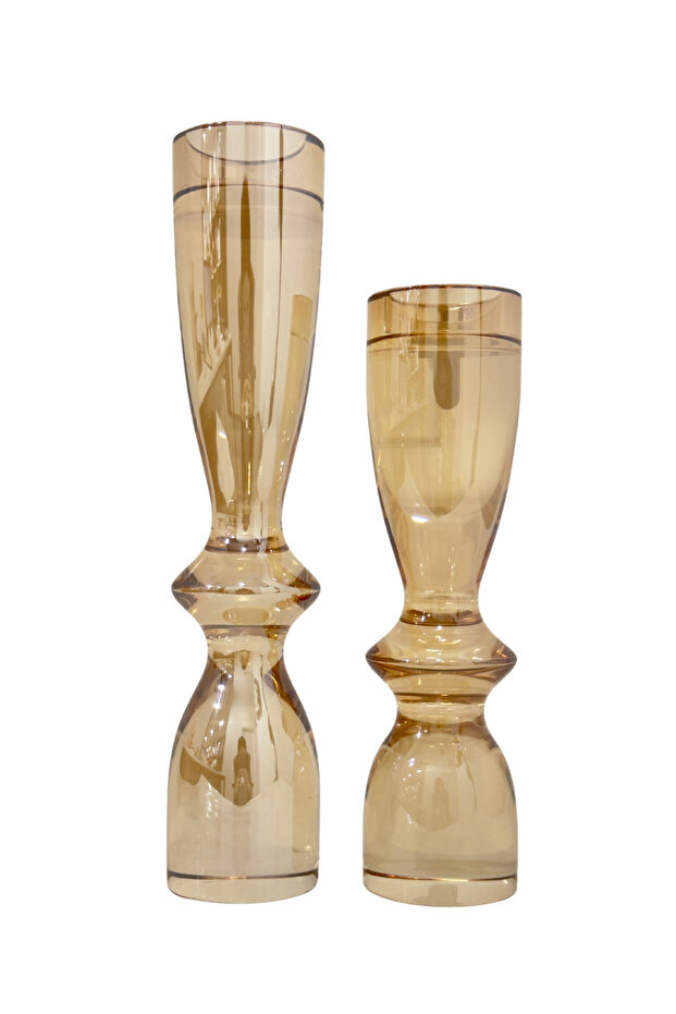 Kristal Şampanya 2'li Şamdan - 4