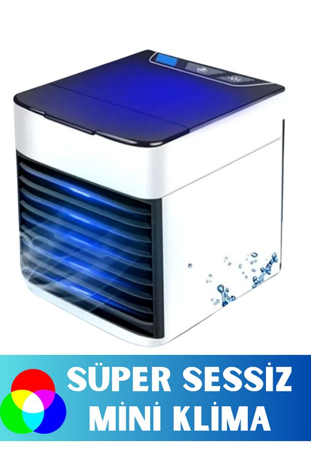 Taşınabilir Hava Soğutucu Usb Mini Klima Fan 3 Kademeli Hava Temizleyici Vantilatör Mini Klima - 2