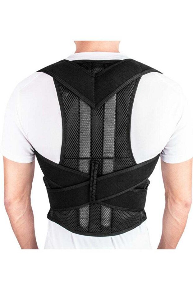 Back Upright Posture Support, Spine Posture Corrector, Prevent Hunchback, Shoulder Support Trainer,l - 3