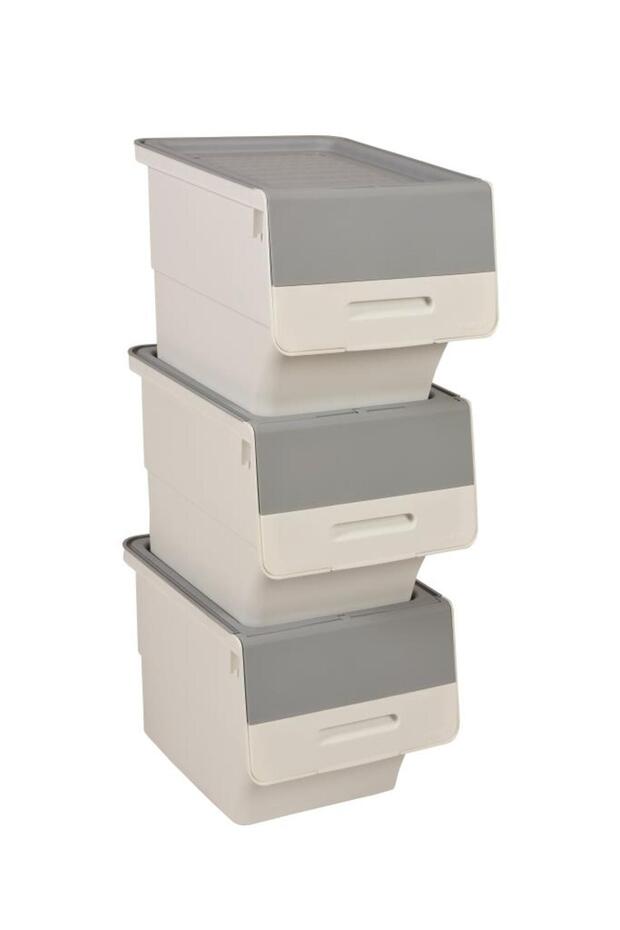 MT07 Organizer Wheeled Storage and Supply Box 3-Layer 3x12 LT - 1