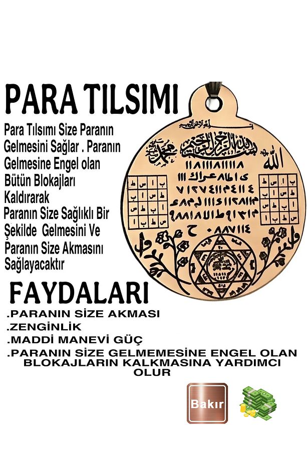 🙏 Derde Deva Tılsım Saf Bakır Kolyeler - 2