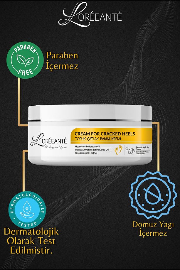Topuk Ve Ayak Çatlak Bakım Kremi, Ayak Bakımı, Sarı Kantaron Özlü 150ml - 3