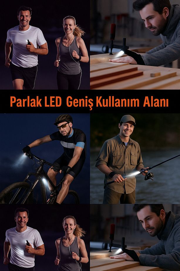 2'li Elektrikçi Ve Tamirciler Için Led Aydınlatmalı Eldiven Karanlıkta Çalışmanın Pratik Yolu - 4