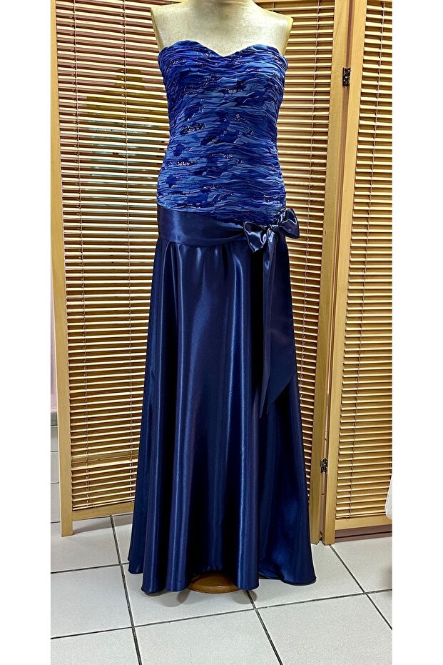 DRAPELİ ELBİSE - 2