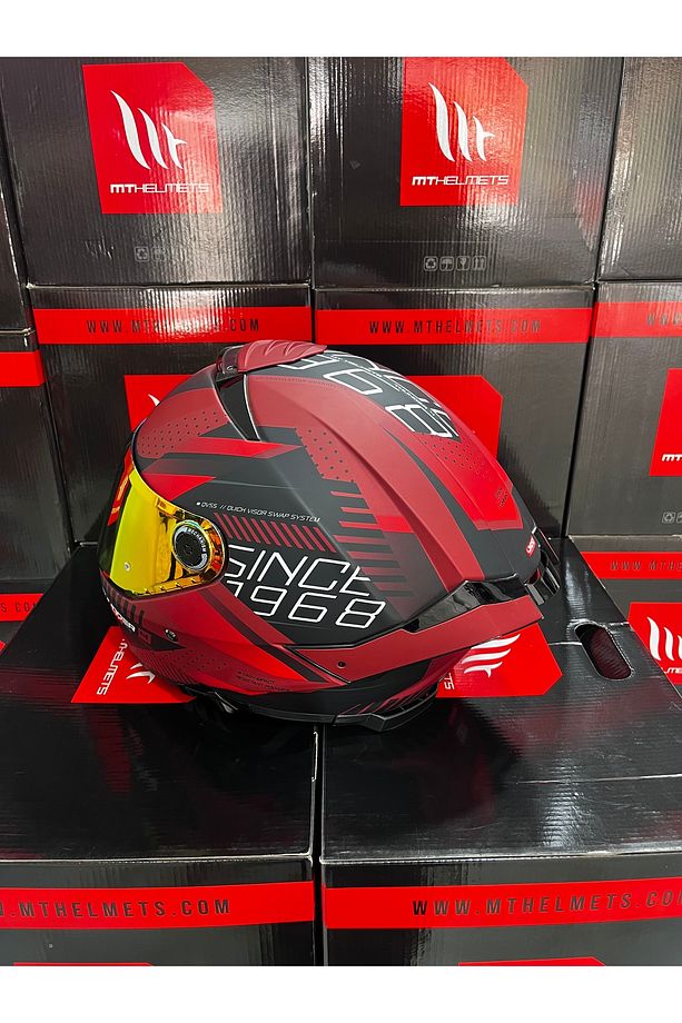 Helmets Thunder 4 luminence D5 (şeffaf vizörlü)kask - 6