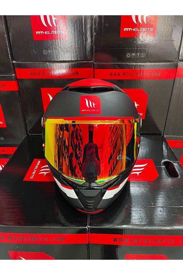 Helmets Thunder 4 Sv b5 r25 (şeffaf vizörlü) kask - 1