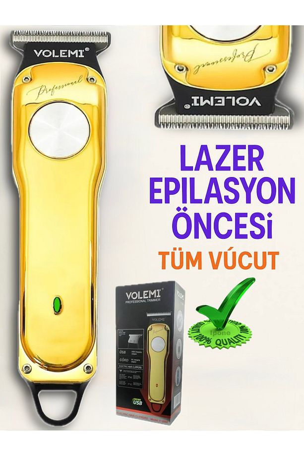 0085 Sakal Ense Çizim Tüm Vücut Tüy Alma Tıraş Makinesi Ipl Lazer Öncesi Kişisel&berber - 1