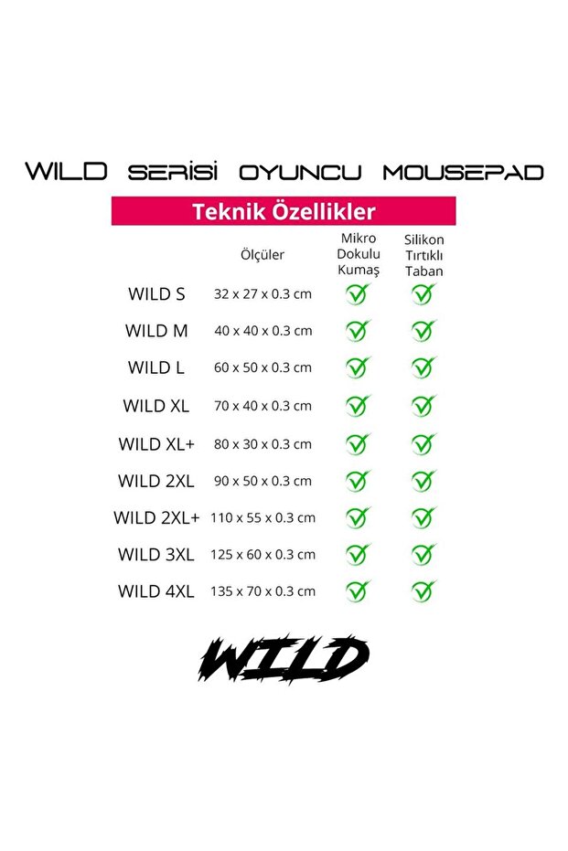 S 32x27 Cm Oyuncu Gaming Mouse Pad - 4