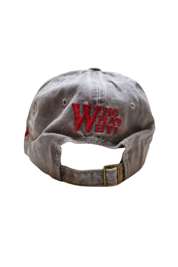 Unisex W Eskitme Model Cap Şapka - 4