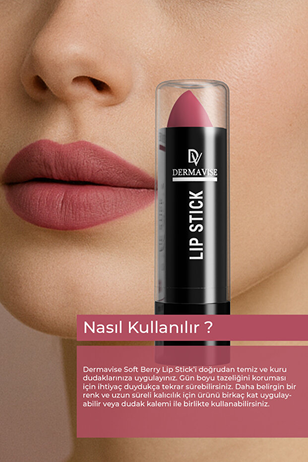 Soft Berry Lip Stick - 3