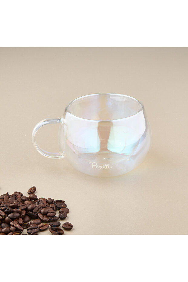 Çift Cidarlı Kupa - Şeffaf - 280 ml - 3