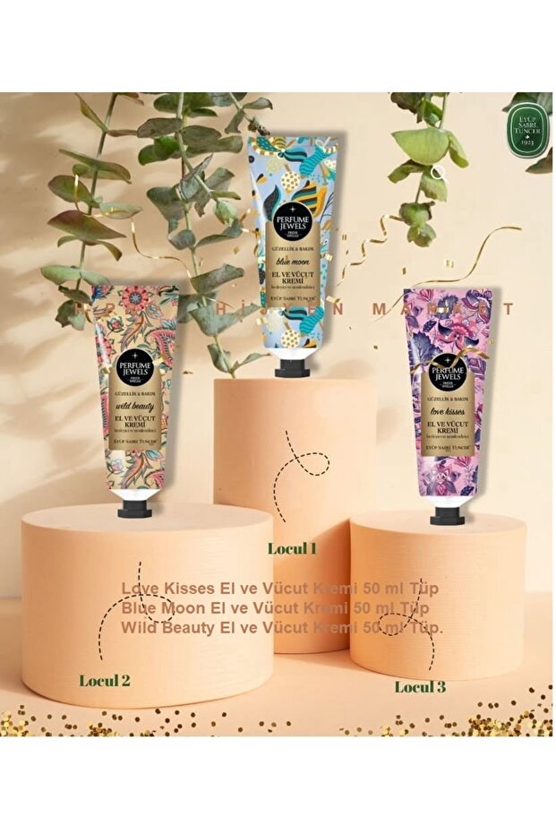 Eyüp Sabri̇ Tuncer Hand and Body Creams 50 ml X 3 Pcs