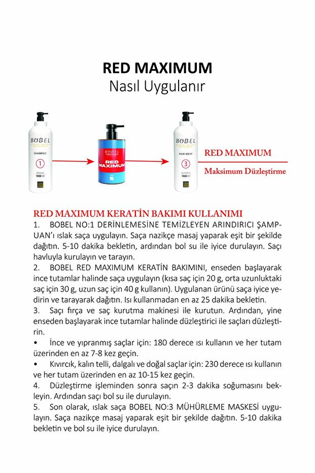 Keratin Saç Bakımı Seti - 6
