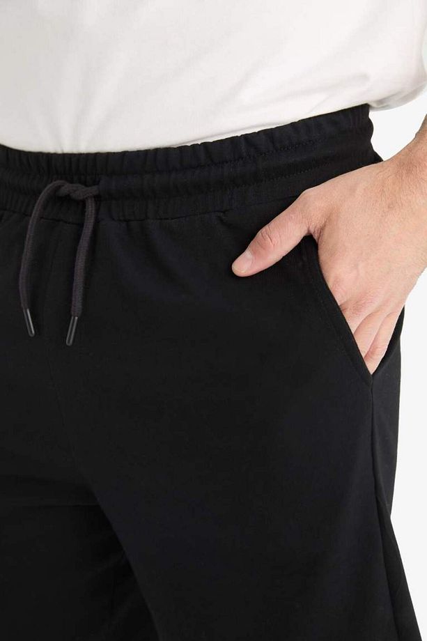 Slim Fit Dar Kesim Cepli Pamuklu Basic Düz Bermuda Şort W1105az25sp - 4