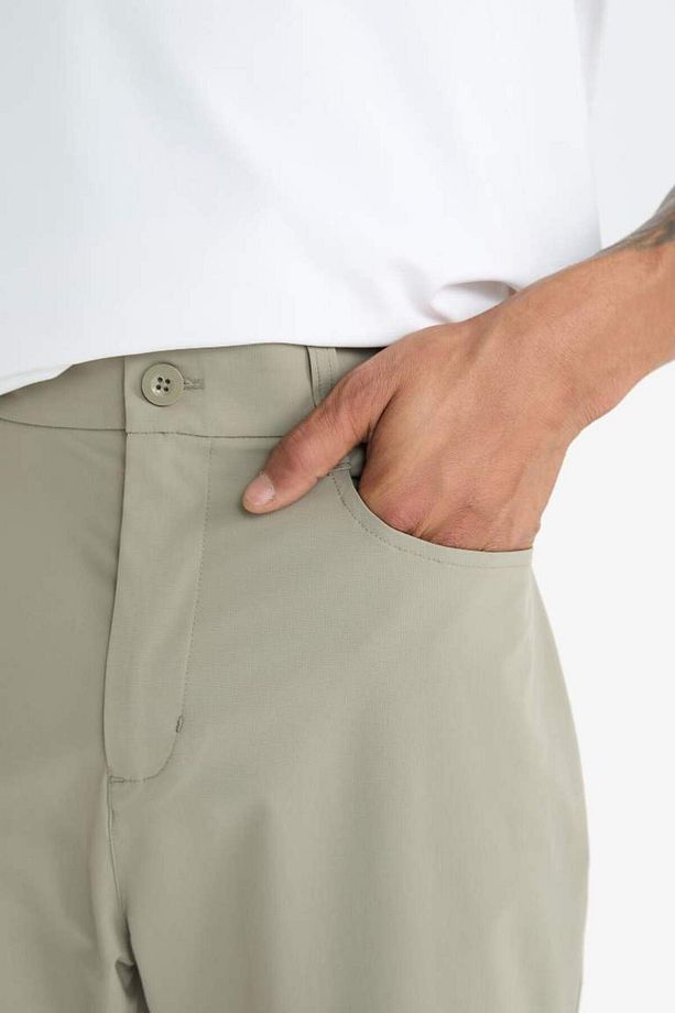 DeFactoFit Slim Fit Dar Kesim Standart Paça Esnek Multifonksiyonel Dokuma Sporcu Pantolon E3333AX25S - 4