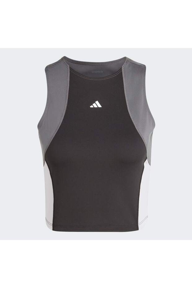 Techfıt Colorblock Training Crop Tank Top - 1