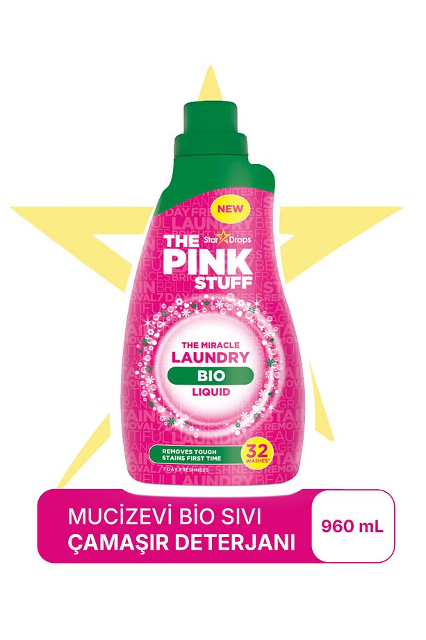 Mucizevi Bio Sıvı Çamaşır Yıkama Deterjanı 960 Ml - 1