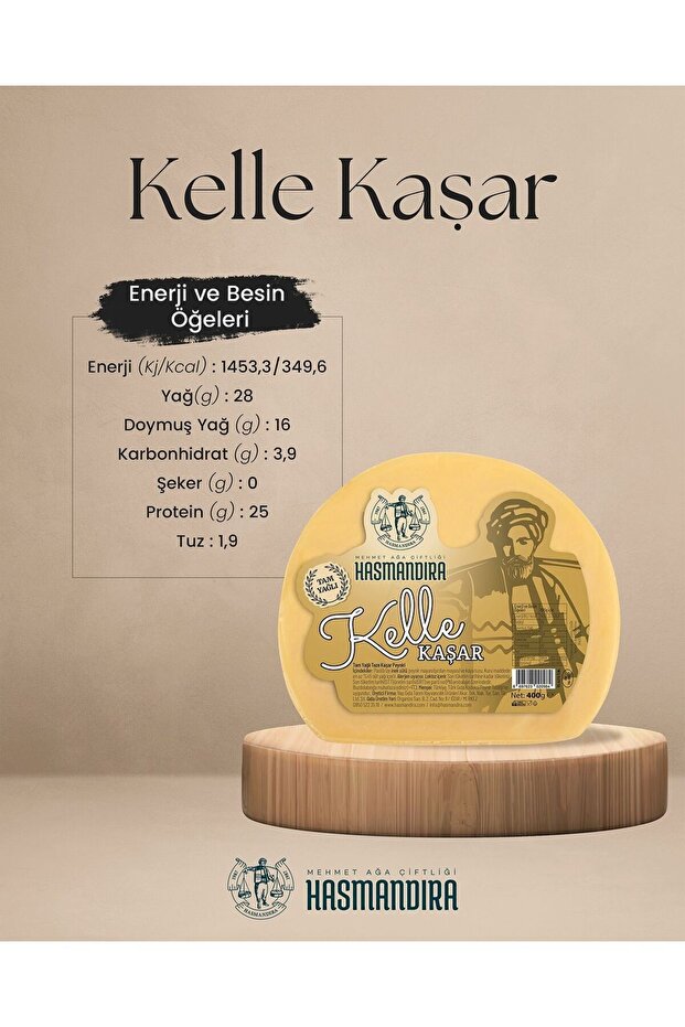 Kelle Kaşar 400 gr - 3